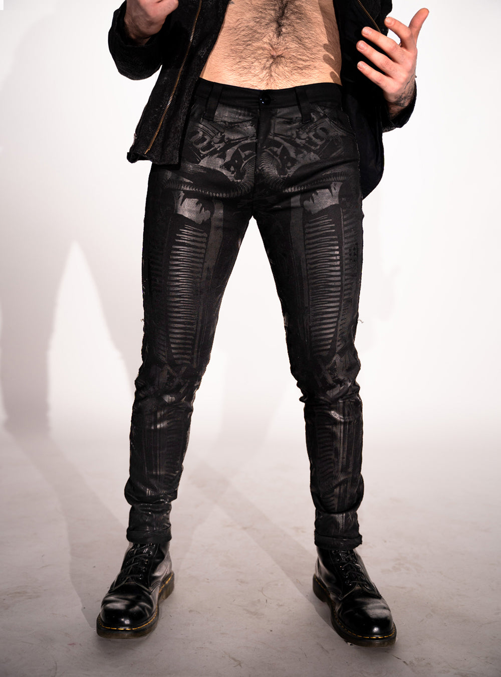 cybergoth pants men robot