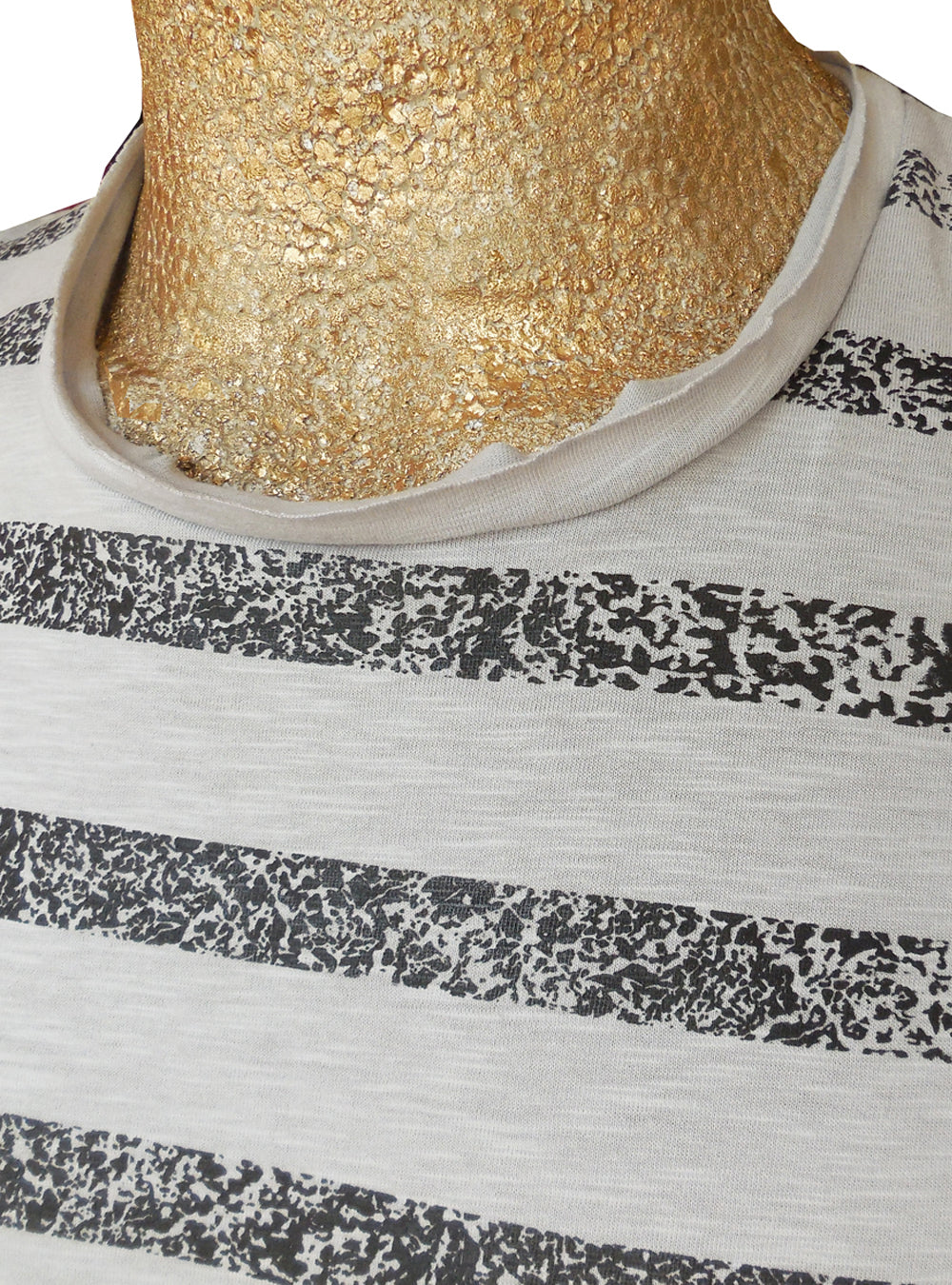 kragen gestreiftes tank