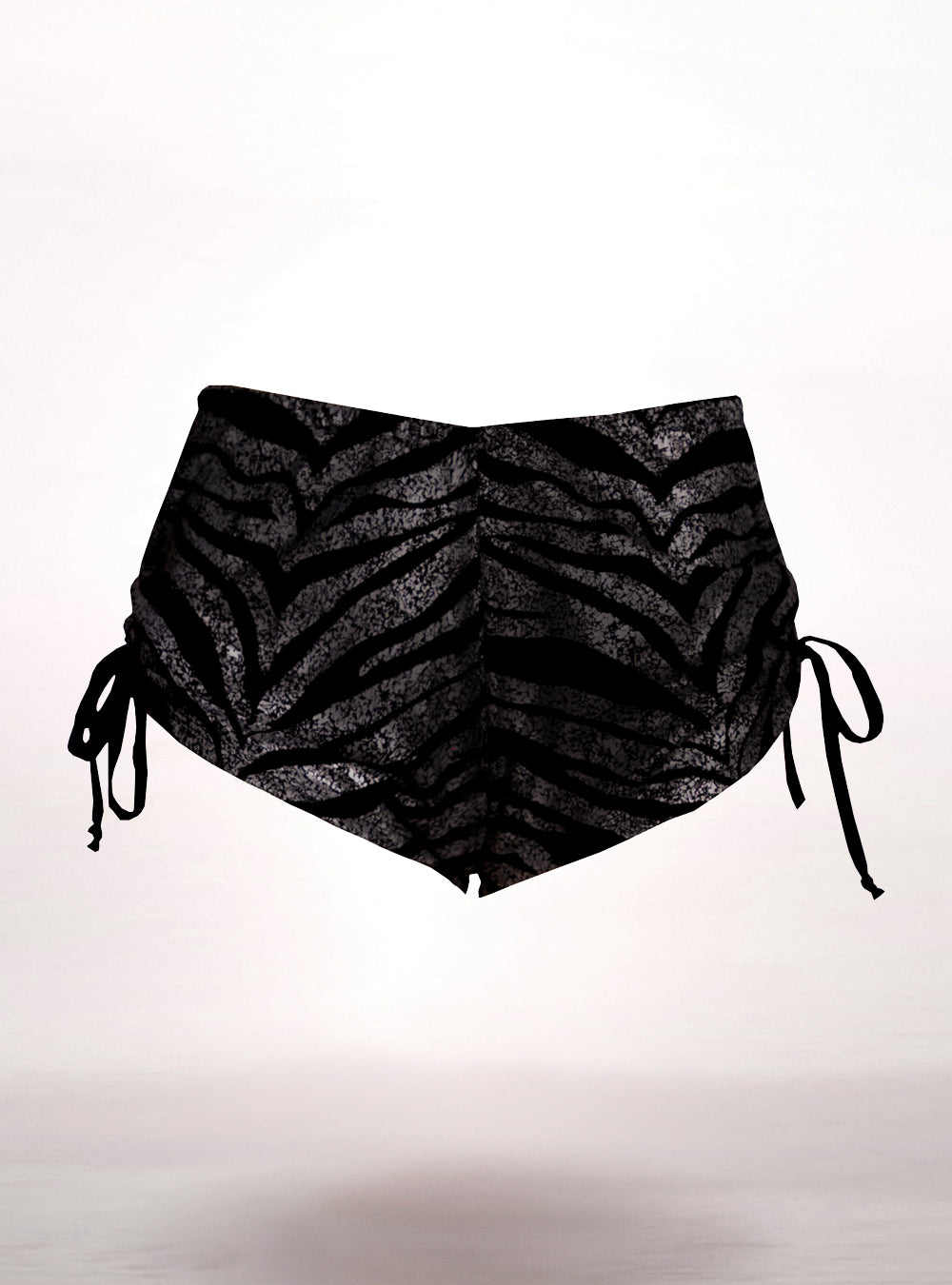 Zebra Shorts Glam Rock Girls