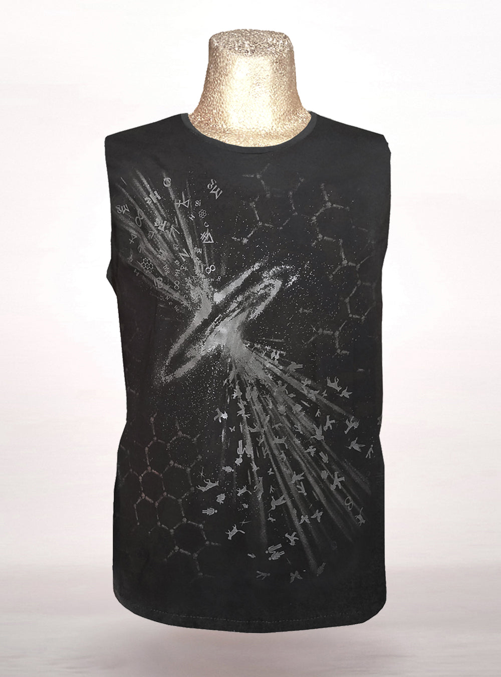 tank top galaxy print for men hybrid punk berlin