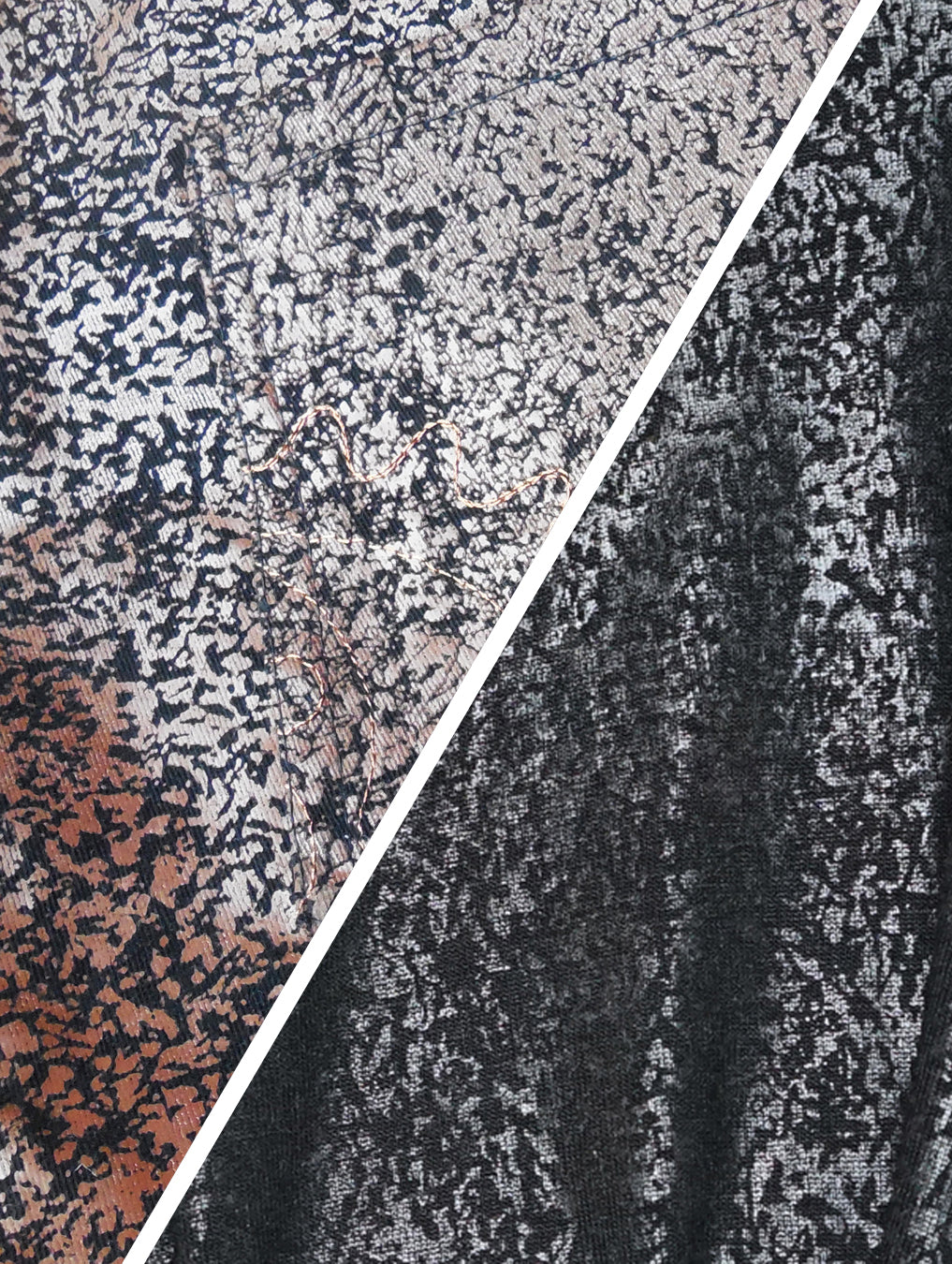 closeup vegan leather