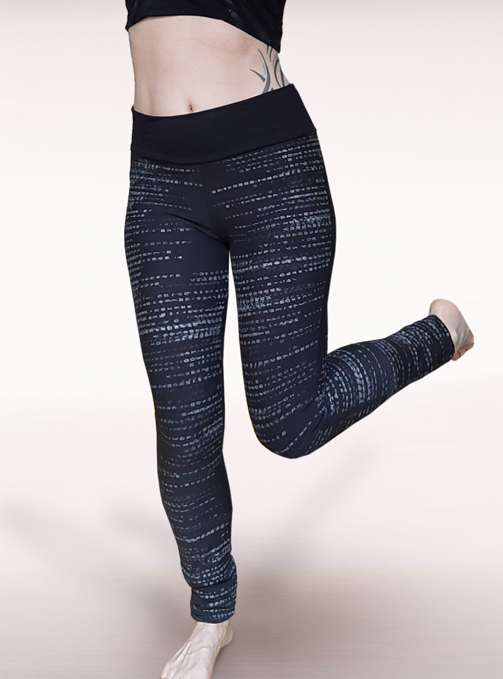 Matrix Print Leggings