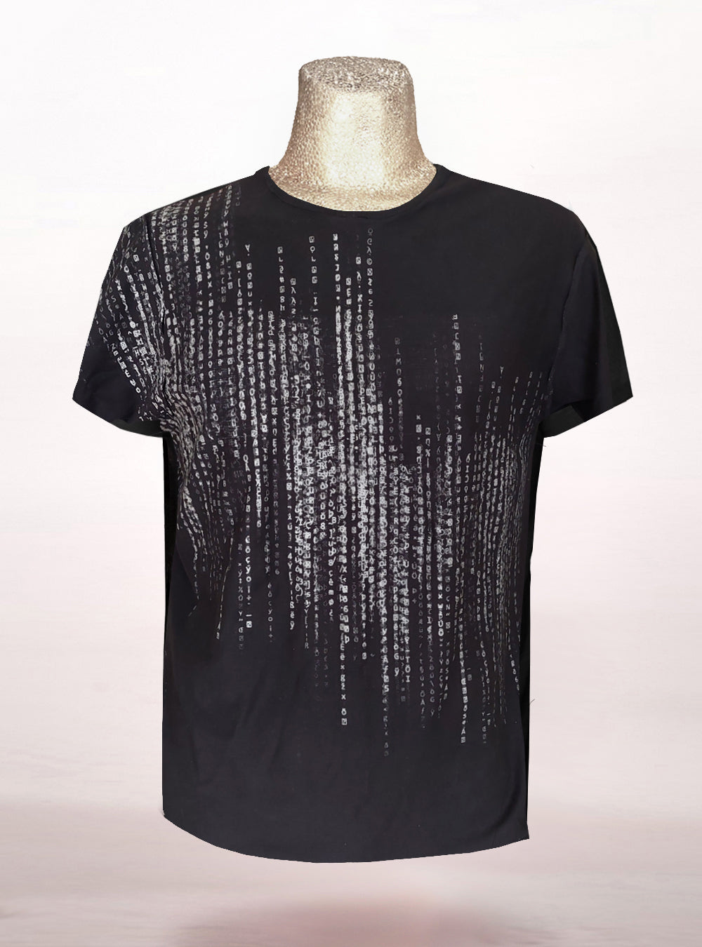 Matrix Print Shirt Guys