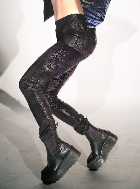 Roots Cyberpunk Leggins Overknee
