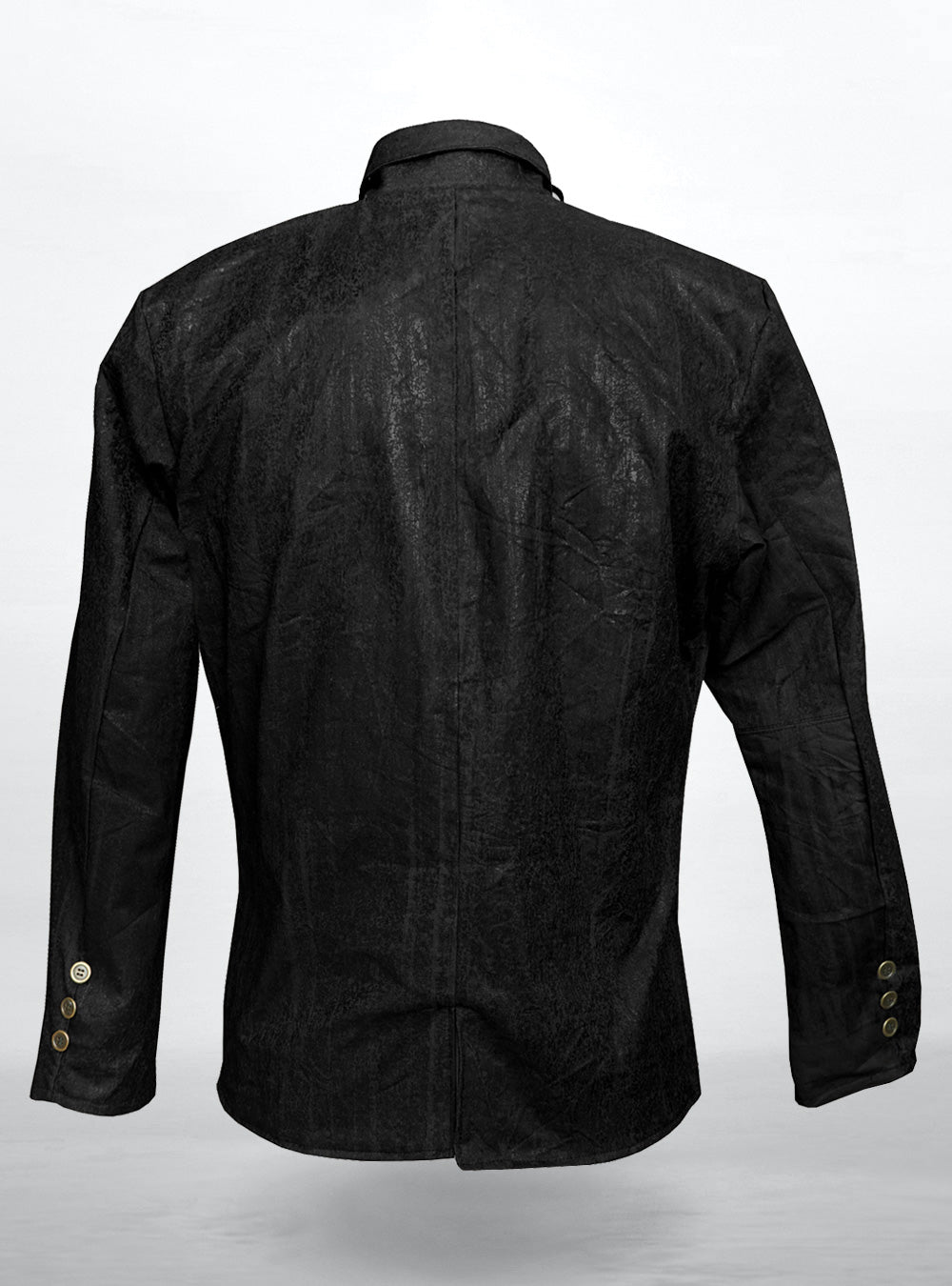 bad-mili-jacket-black-men-steampunk-back-view | HybridPunkBerlin