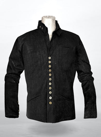 bad-mili-military-jacket-men-black-gothic-front | HybridPunkBerlin