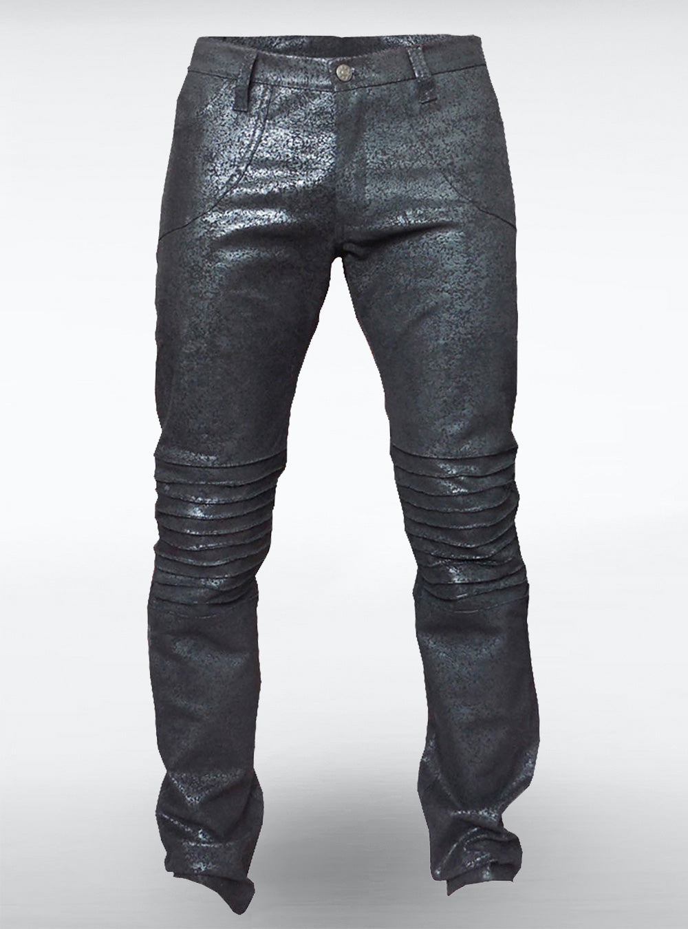 biker-skinny-black-vegan-leather-pants-men-gothic | HybridPunkBerlin