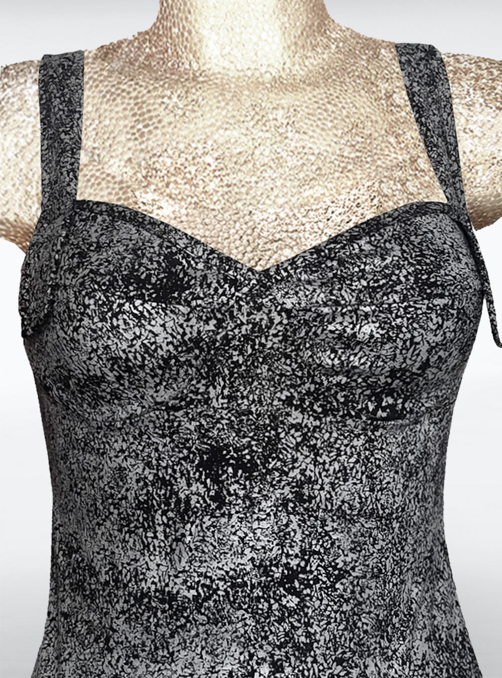 contour-top-silver-cleather-cyberpunk-detail | HybridPunkBerlin