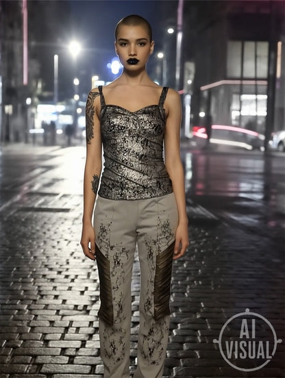 Contour Top Cleather