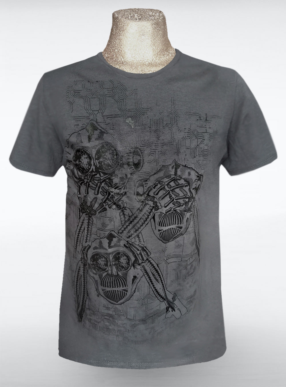 cyberapes-shirt-men-anthracite-hpb | HybridPunkBerlin