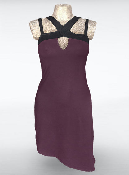 eritra-dress-purple-woman-hpb-nocture | HybridPunkBerlin