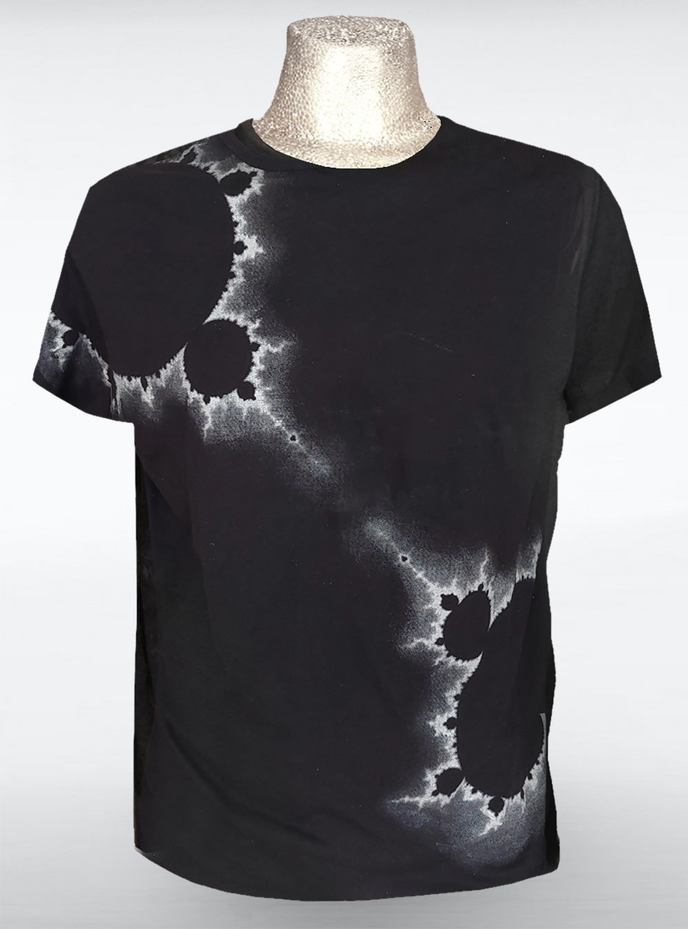 fractal-shirt-black-silver-men-hpb | HybridPunkBerlin
