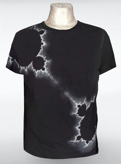 fractal-shirt-black-silver-men-hpb | HybridPunkBerlin