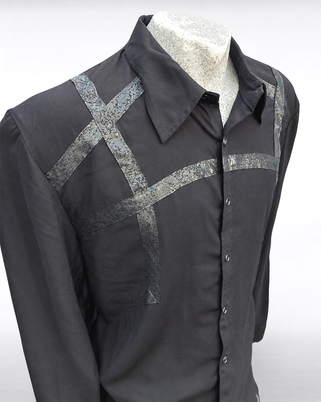Grid Viskose Shirt