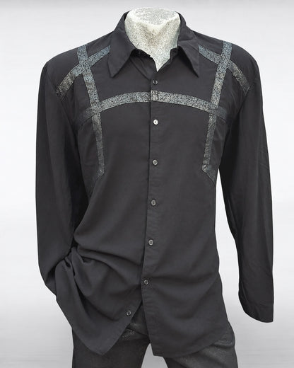 Grid Viskose Shirt