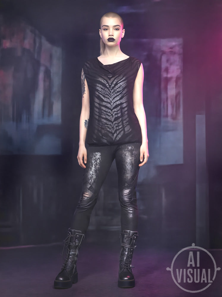 Gunmetal Leggings
