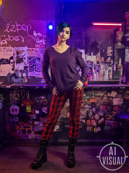 Karo Pants Damen