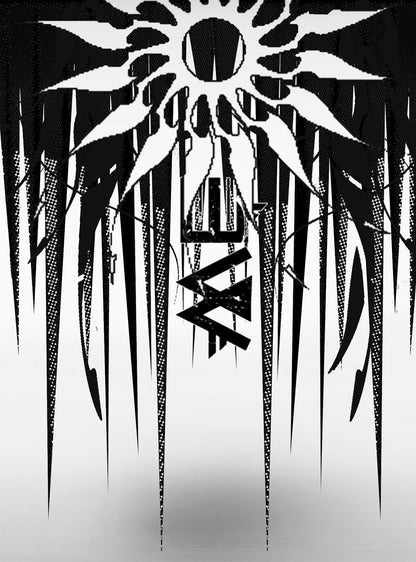 lost-b-print-design-male-shirt-gothic | HybridPunkBerlin