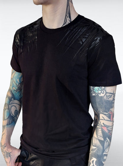 lost-b-shirt-men-black-gothic | HybridPunkBerlin