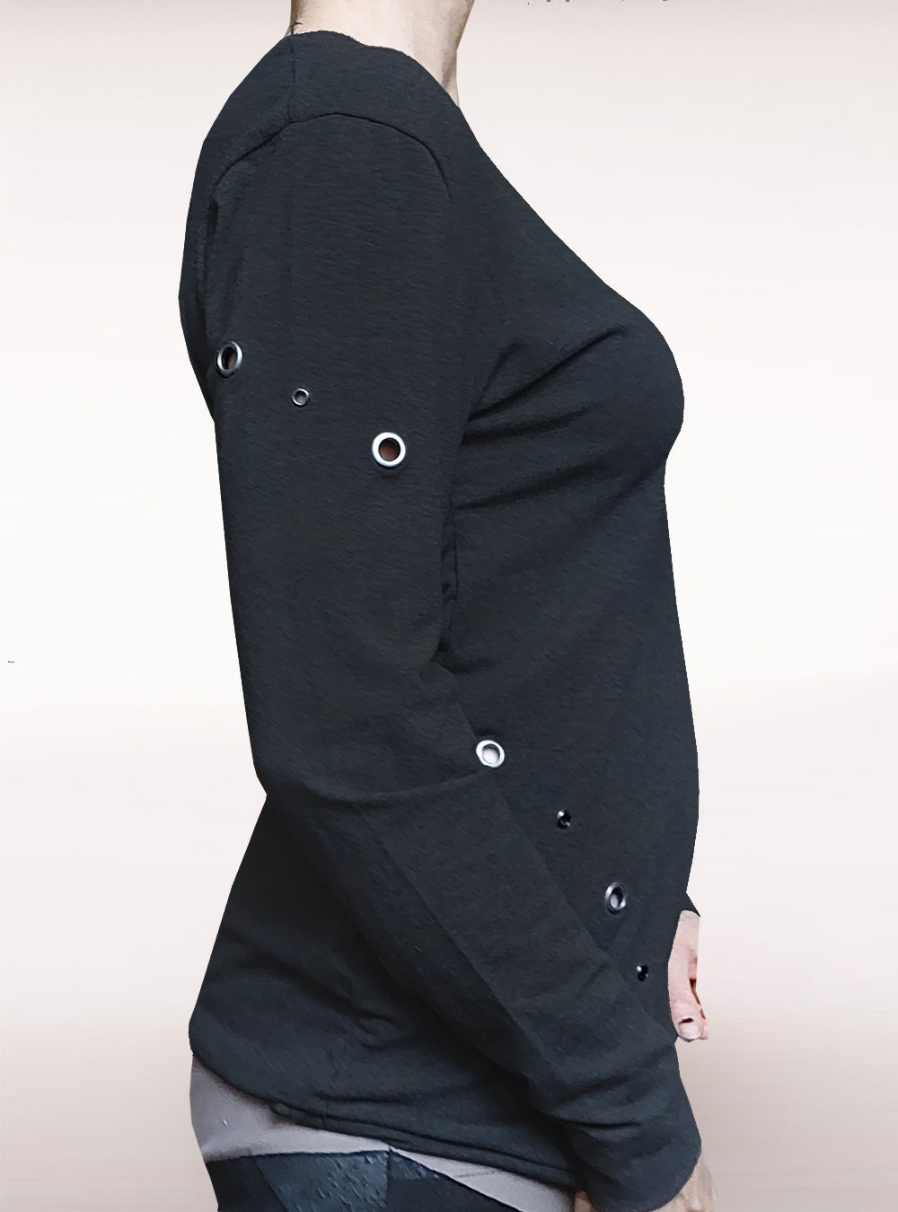 Eyelets Longsleeve Damen