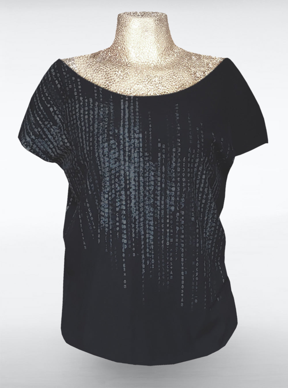 matrix-shirt-black-on-black-women | HybridPunkBerlin