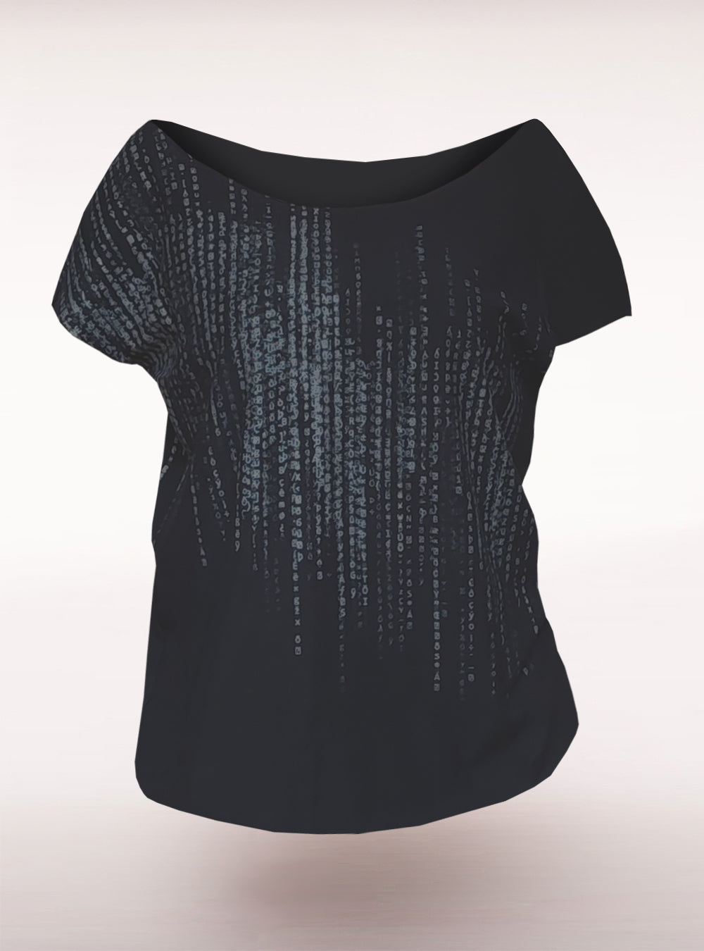 Matrix Print Shirt Girls