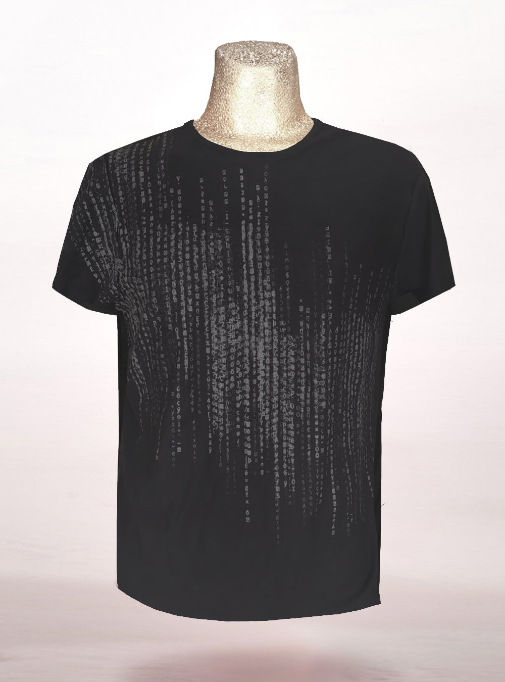 Matrix Print Shirt Guys