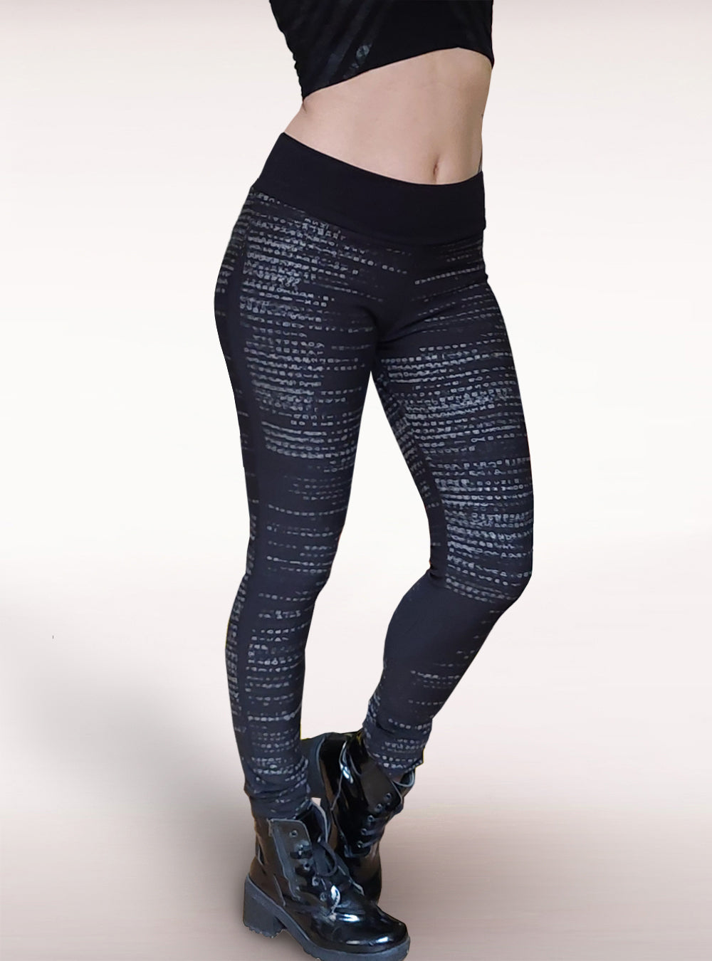 Matrix Print Leggings