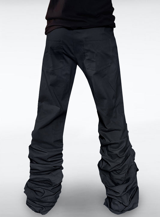 naka-pants-black-wide-flared-men-hpb | HybridPunkBerlin