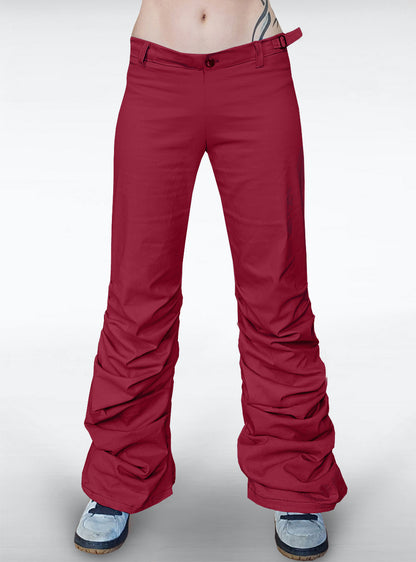 naka-pants-women-red-flared-wide | HybridPunkBerlin