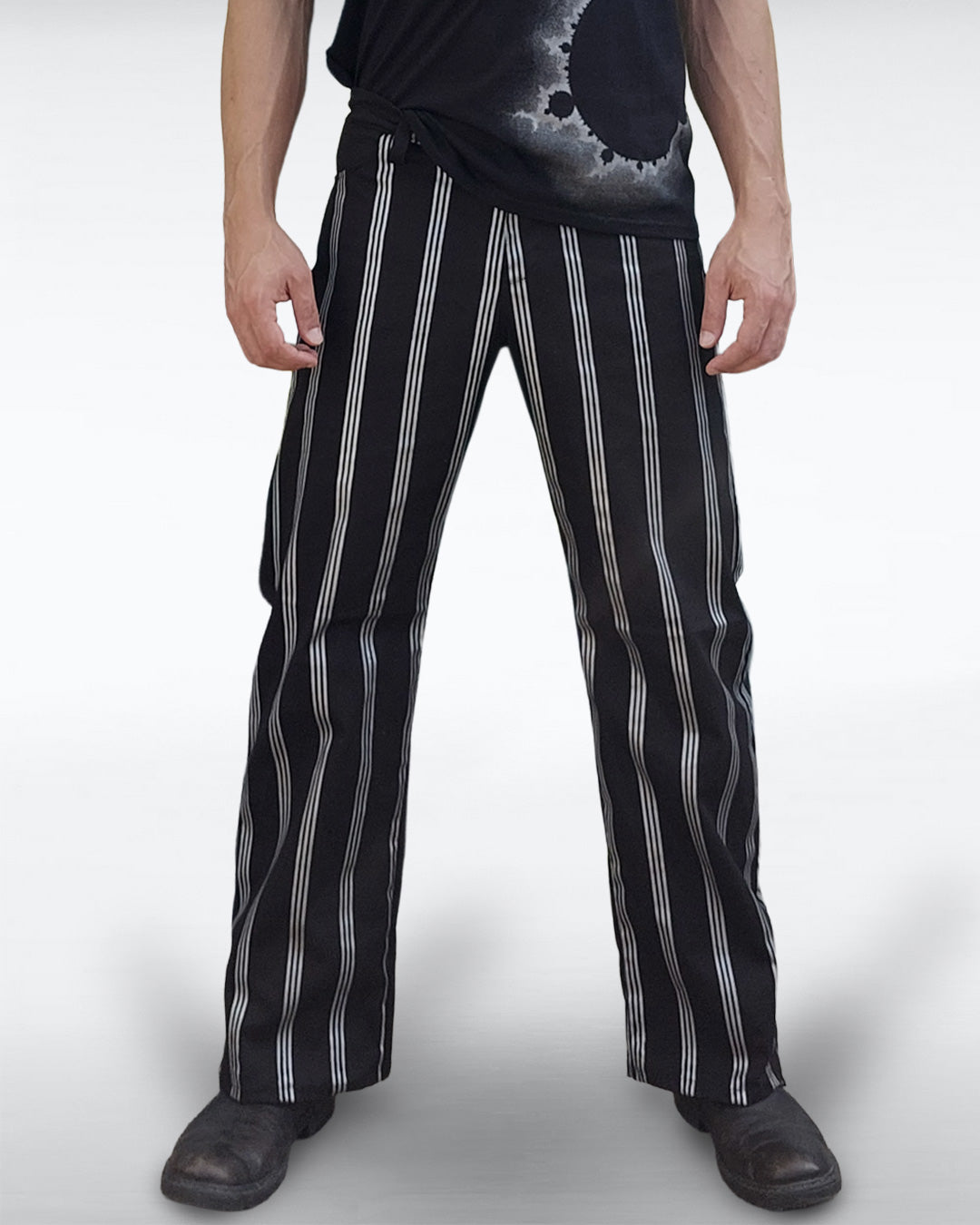 Pinstripe Pants Men