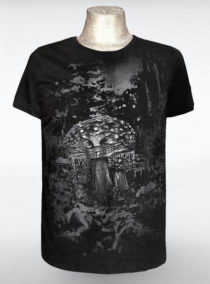 poison-mushroom-shirt-black-guys-underground | HybridPunkBerlin