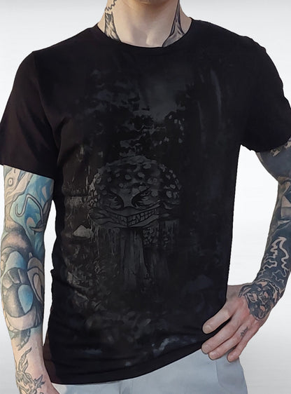 poison-mushroom-shirt-men-black | HybridPunkBerlin