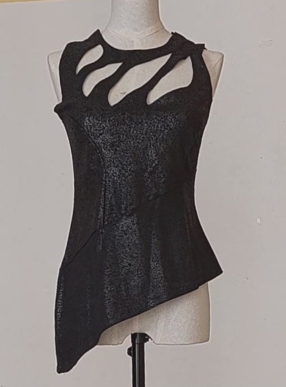Onyx Cutout Top