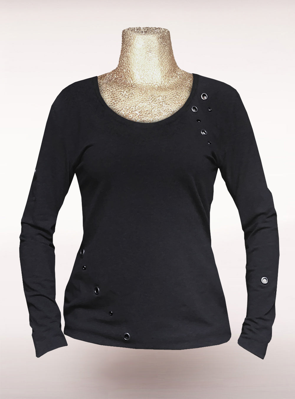 Eyelets Longsleeve Damen