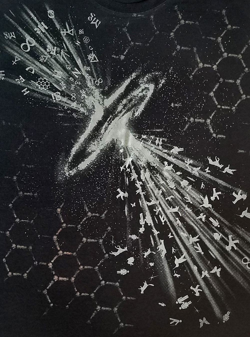stardust-galaxy-print-shirt-men-black | HybridPunkBerlin