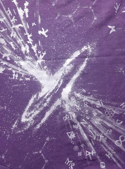 stardust-hoodie-unisex-purple-close | HybridPunkBerlin