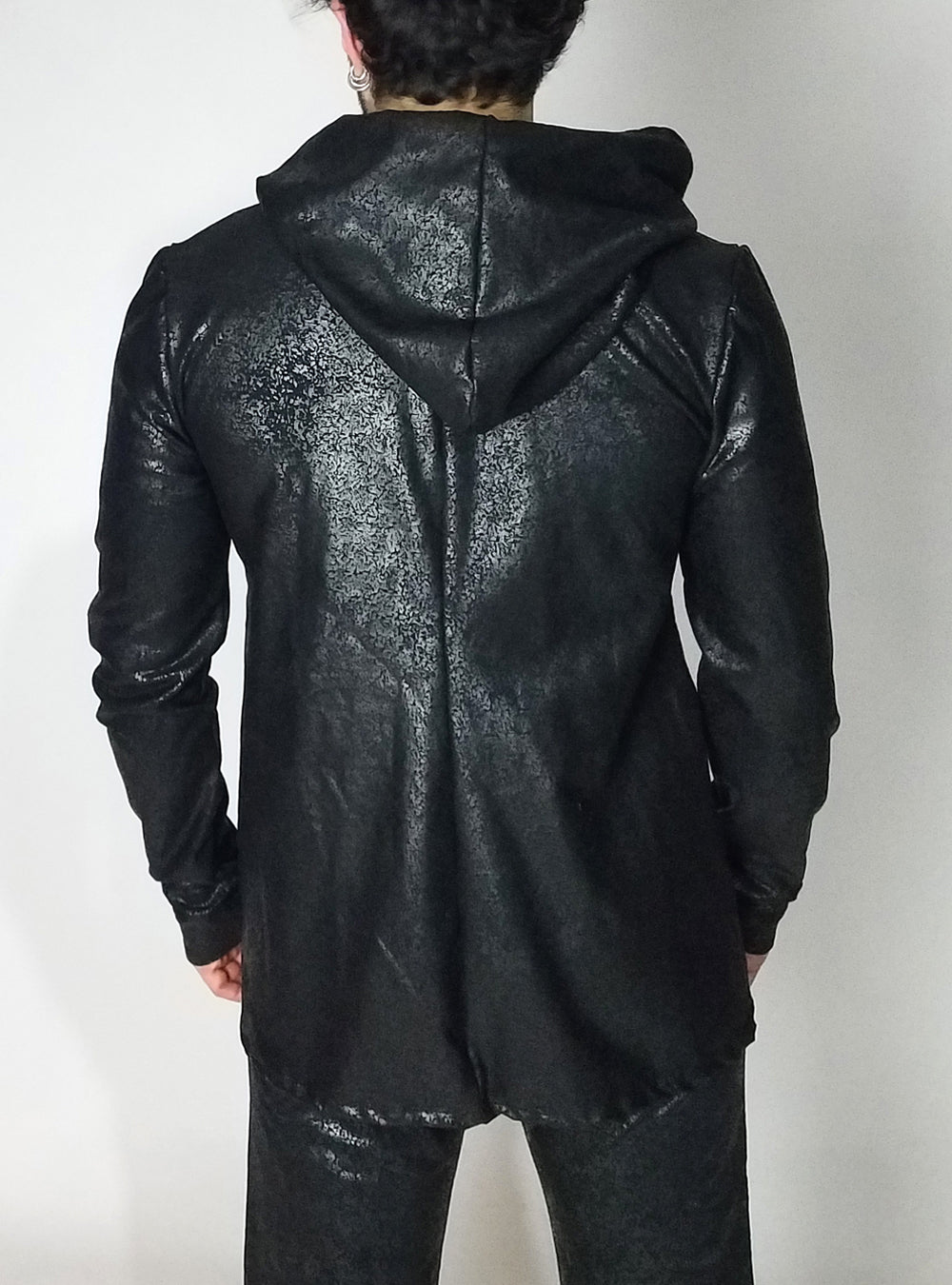 Tribu Hooded Cleather Men