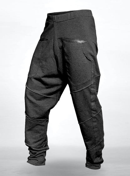 yoga-pants-unisex-baggy-black-wide-sweat | HybridPunkBerlin