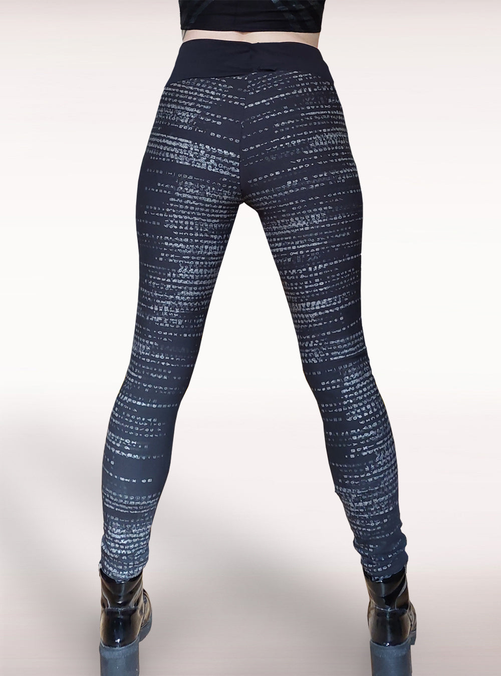 Matrix Print Leggings