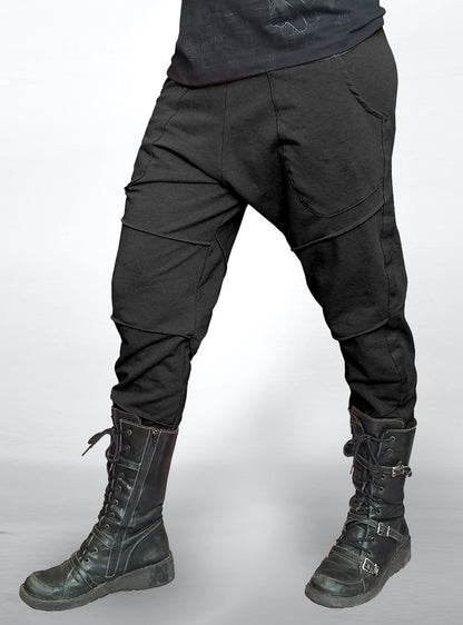 yogui-comfort-pants-unisex-black-hpb | HybridPunkBerlin